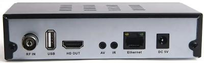 Цифровой ресивер DVB-T2/C СИГНАЛ HD-350 черный металл, дисплей DOLBY DIGITAL, HEVC