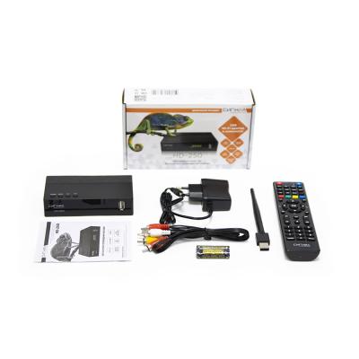 Цифровой ресивер DVB-T2/C СИГНАЛ HD-250 черный пластик, дисплей, DOLBY DIGITAL,WIFI-антенна
