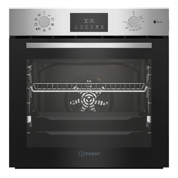 Духовой шкаф электрический INDESIT IFSE 3841 J IX нержавеющая сталь