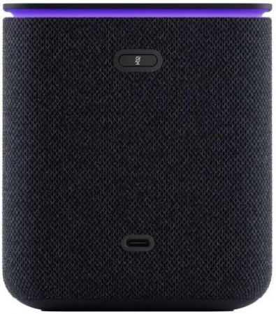 Умная колонка Яндекс Станция Миди с Zigbee черный  (YNDX-00054BLK)