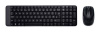 Клавиатура + мышь LOGITECH MK220 клав:черный мышь:черный USB беспроводная