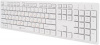 Комплект (клавиатура+мышь) OKLICK 240M, USB, беспроводной, белый