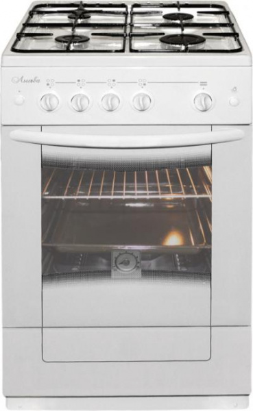 Плита газовая ЛЫСЬВА ГП 400 М2С-2у белый (без крышки)