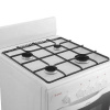 Плита газовая GEFEST 3200-08 К35 белый (без крышки) реш.сталь