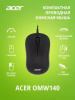 Мышь ACER OMW140 черный оптическая (1200dpi) USB (3but) (ZL.MCEEE.00L)