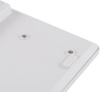 Комплект (клавиатура+мышь) OKLICK 240M, USB, беспроводной, белый