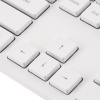 Комплект (клавиатура+мышь) OKLICK 240M, USB, беспроводной, белый