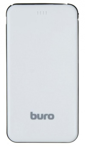 Мобильный аккумулятор BURO RCL-5000-BB Li-Pol 5000mAh 1A серый/черный 1xUSB