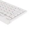 Комплект (клавиатура+мышь) OKLICK 240M, USB, беспроводной, белый