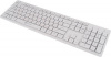 Комплект (клавиатура+мышь) OKLICK 240M, USB, беспроводной, белый