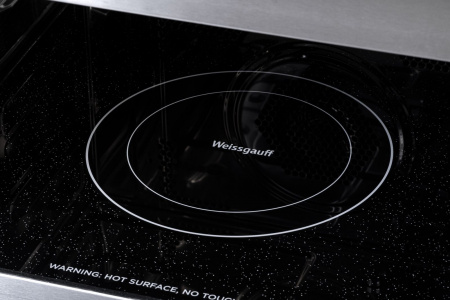 Духовой шкаф электрический с функцией СВЧ WEISSGAUFF OEMS 459 PDW белый