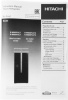 Холодильник HITACHI R-W 660 PUC7 GGR графитовое стекло (Side by Side, NF, инвертор)