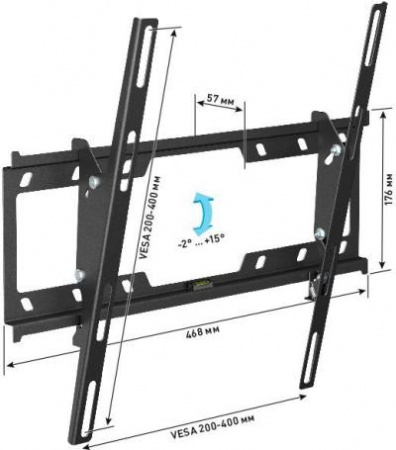 Кронштейн HOLDER LCD-T4624-B черный
