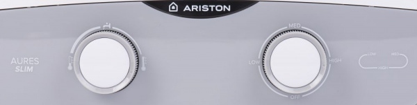 Водонагреватель проточный ARISTON Aures SF 5.5 COM (кран+душ) белый