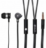 Наушники вкладыши OKLICK HS-S-210 1.2м черный проводные