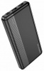 Мобильный аккумулятор BOROFONE BJ24 10000mAh, пластик, 2 USB выхода, Type-C, 2.0A, цвет: белый (6974443385120)