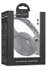 Наушники полноразмерные HOCO W40 Mighty, Bluetooth, серый (6931474784957)