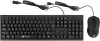 Клавиатура + мышь OKLICK 620M черный USB